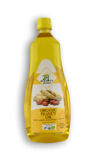 24 MANTRA ORGANIC Organic Peanut Oil 33.81 FL OZ